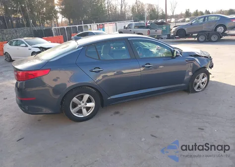 2015 Kia Optima Lx z USA, uszkodzony, nr VIN KNAGM4A76F5556117